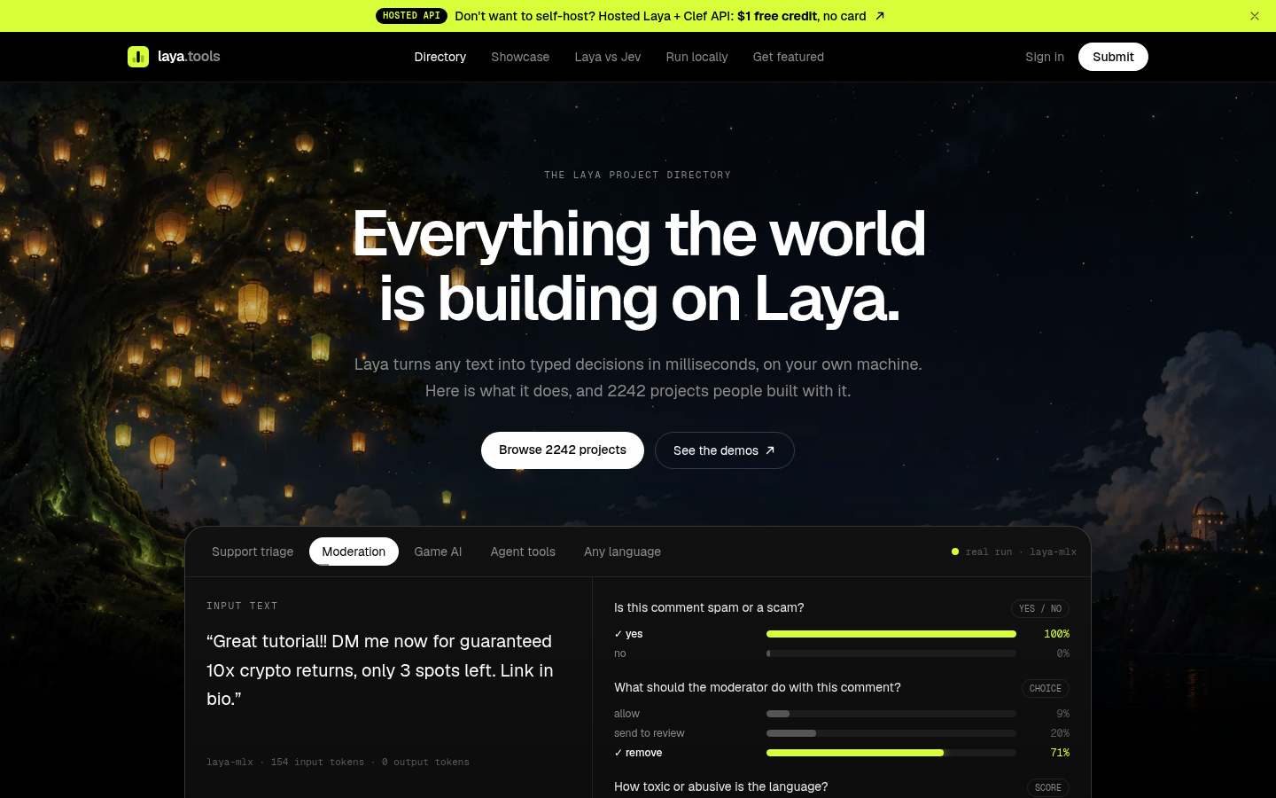 laya.tools desktop capture of the first page