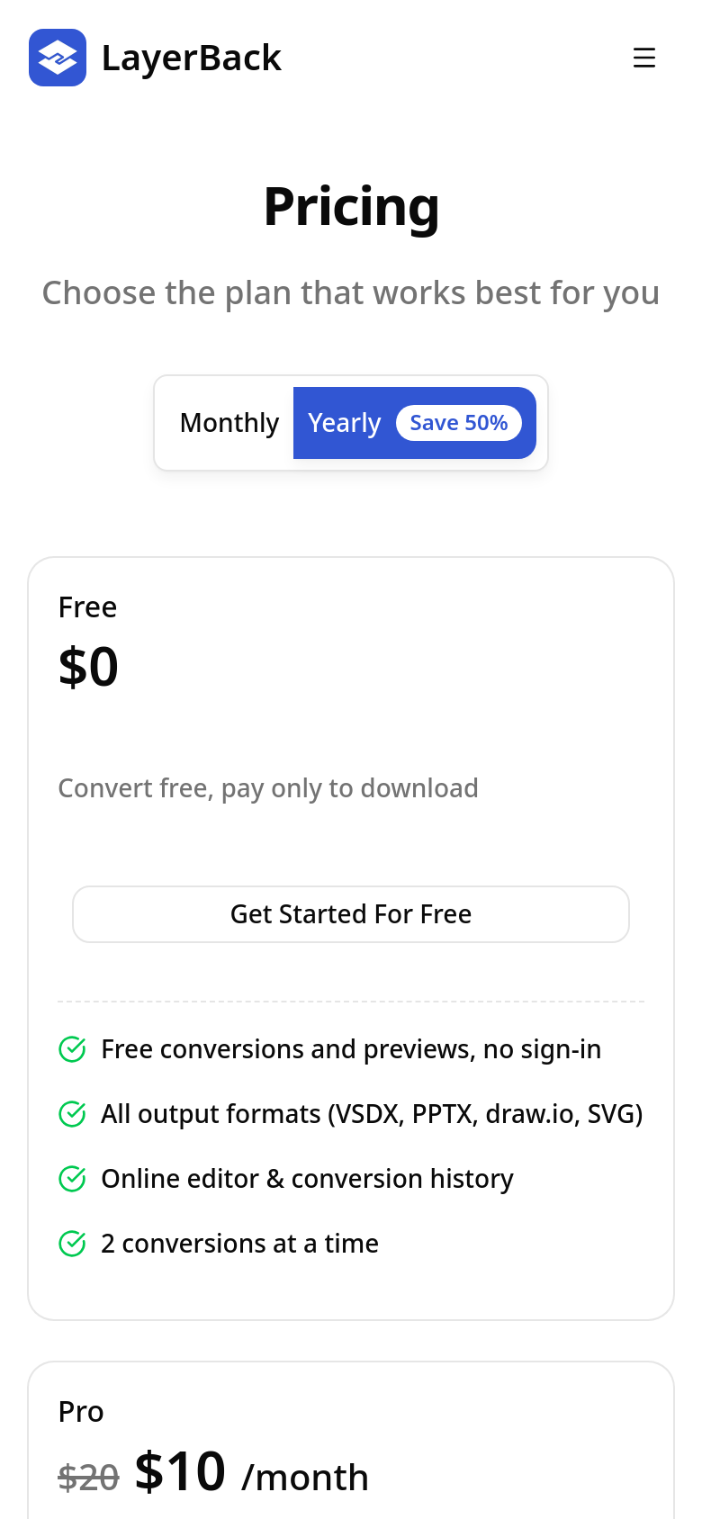Pricing