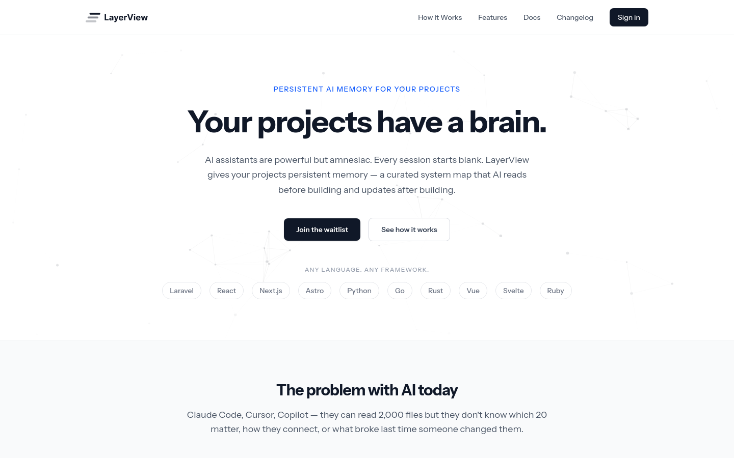 Captured Homepage / Lander