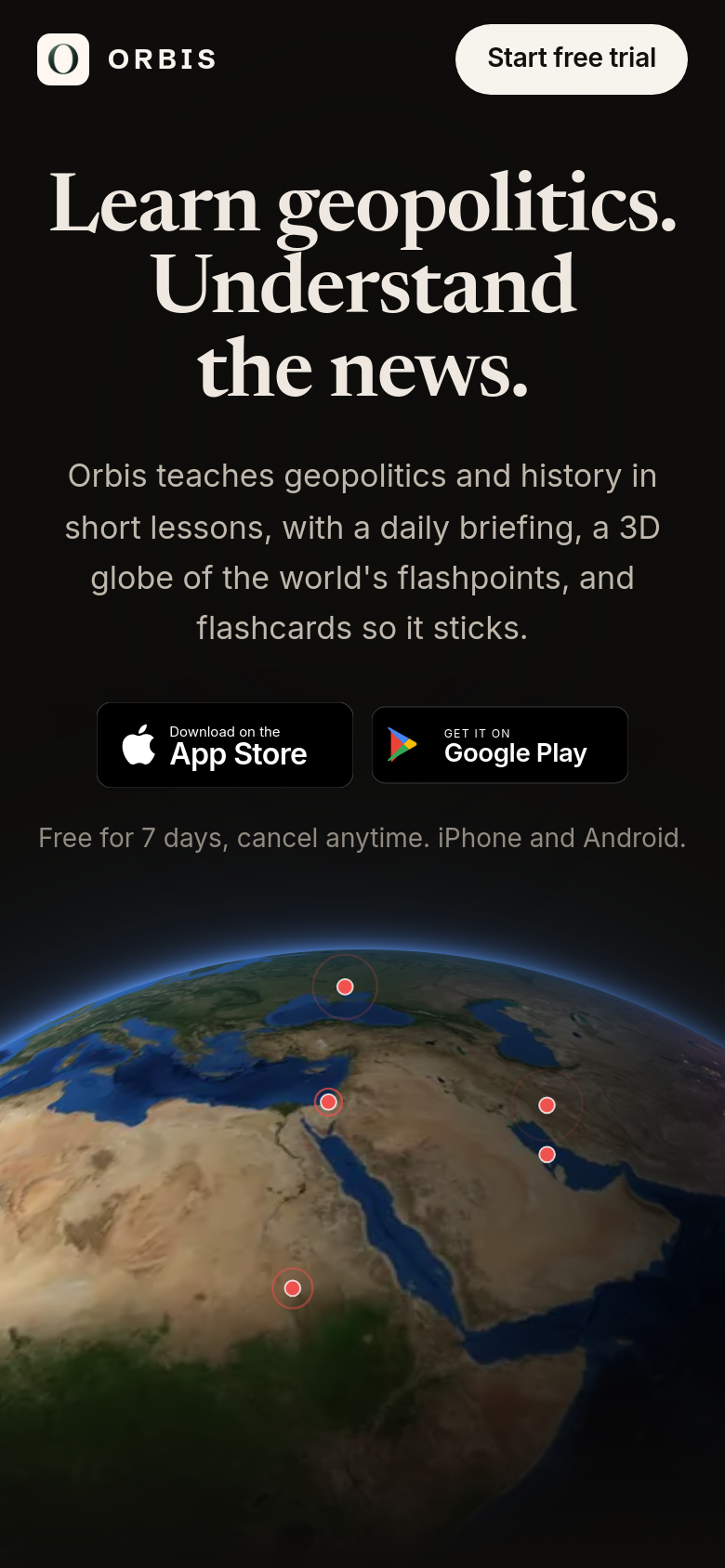Homepage / Lander