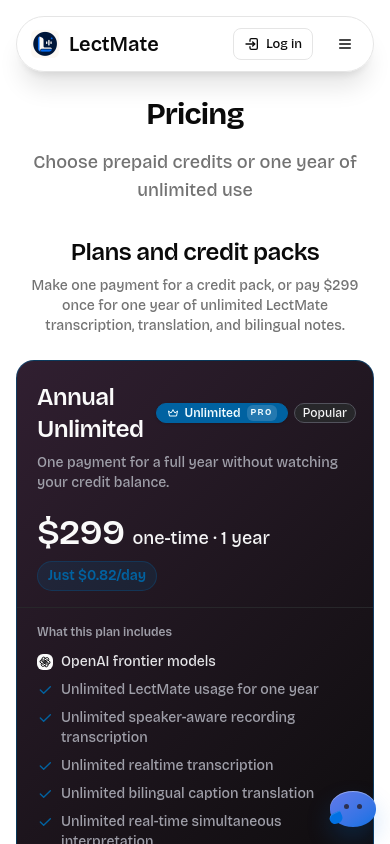 Pricing