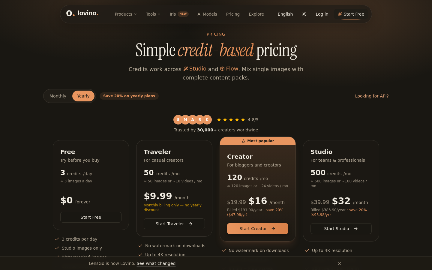 Pricing