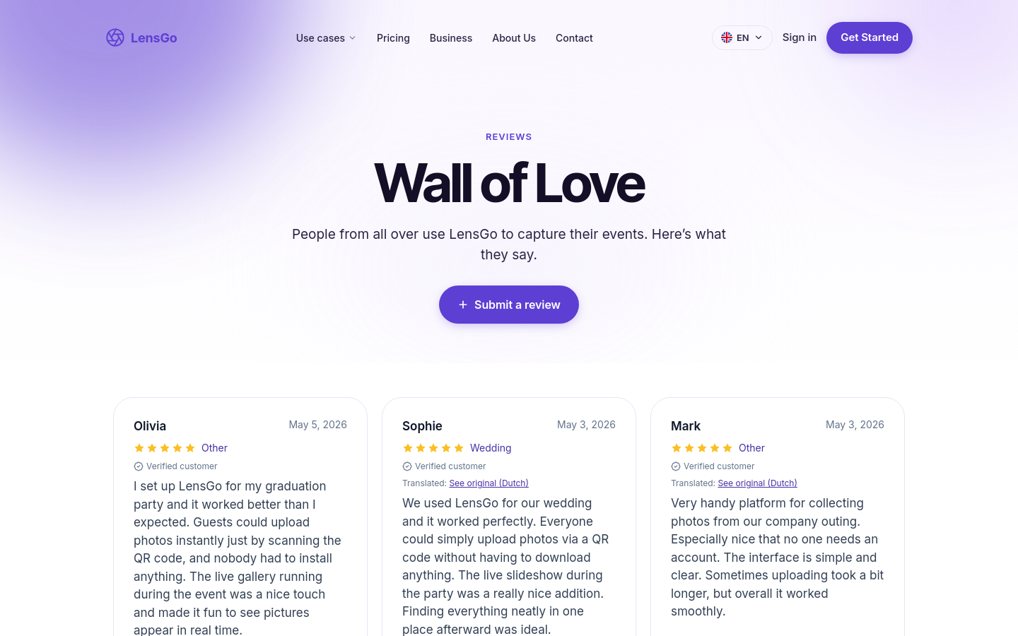 Reviews