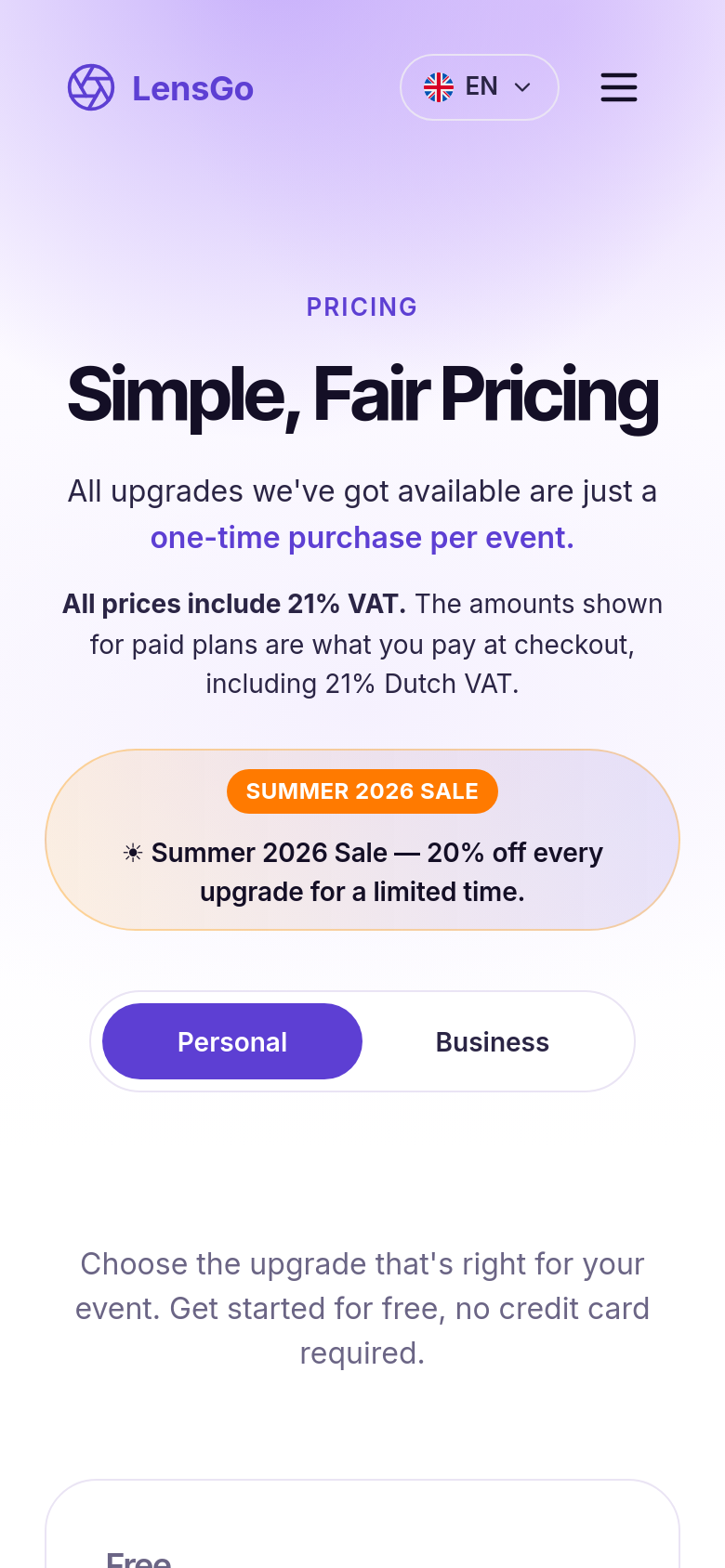 Pricing