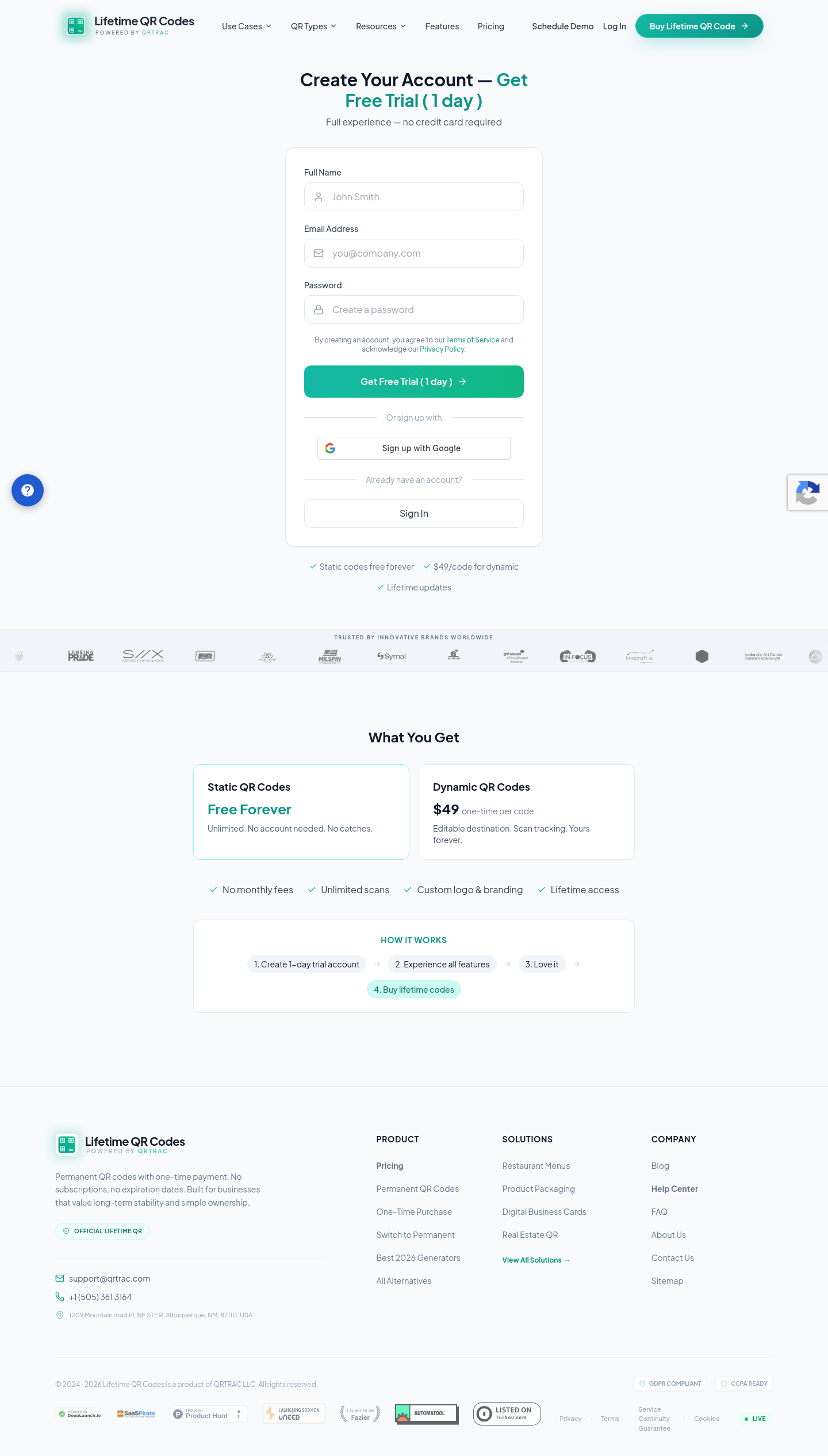 No credit card element