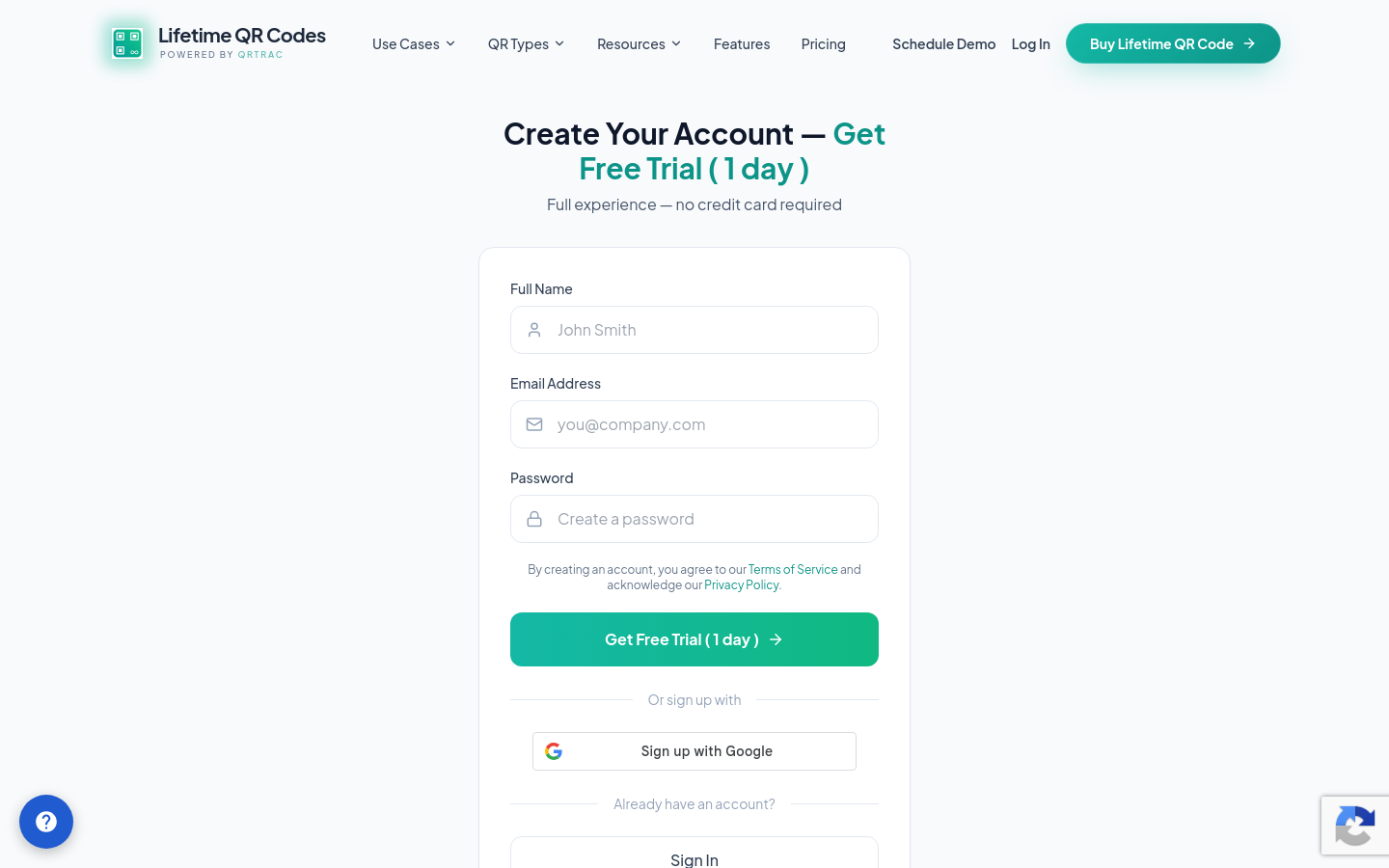 Signup