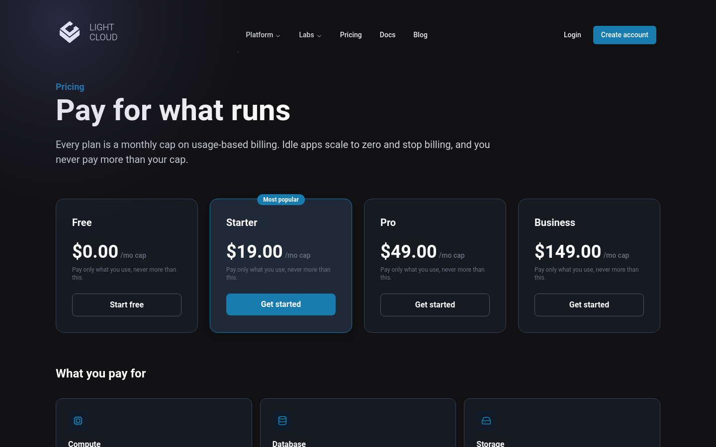 Pricing