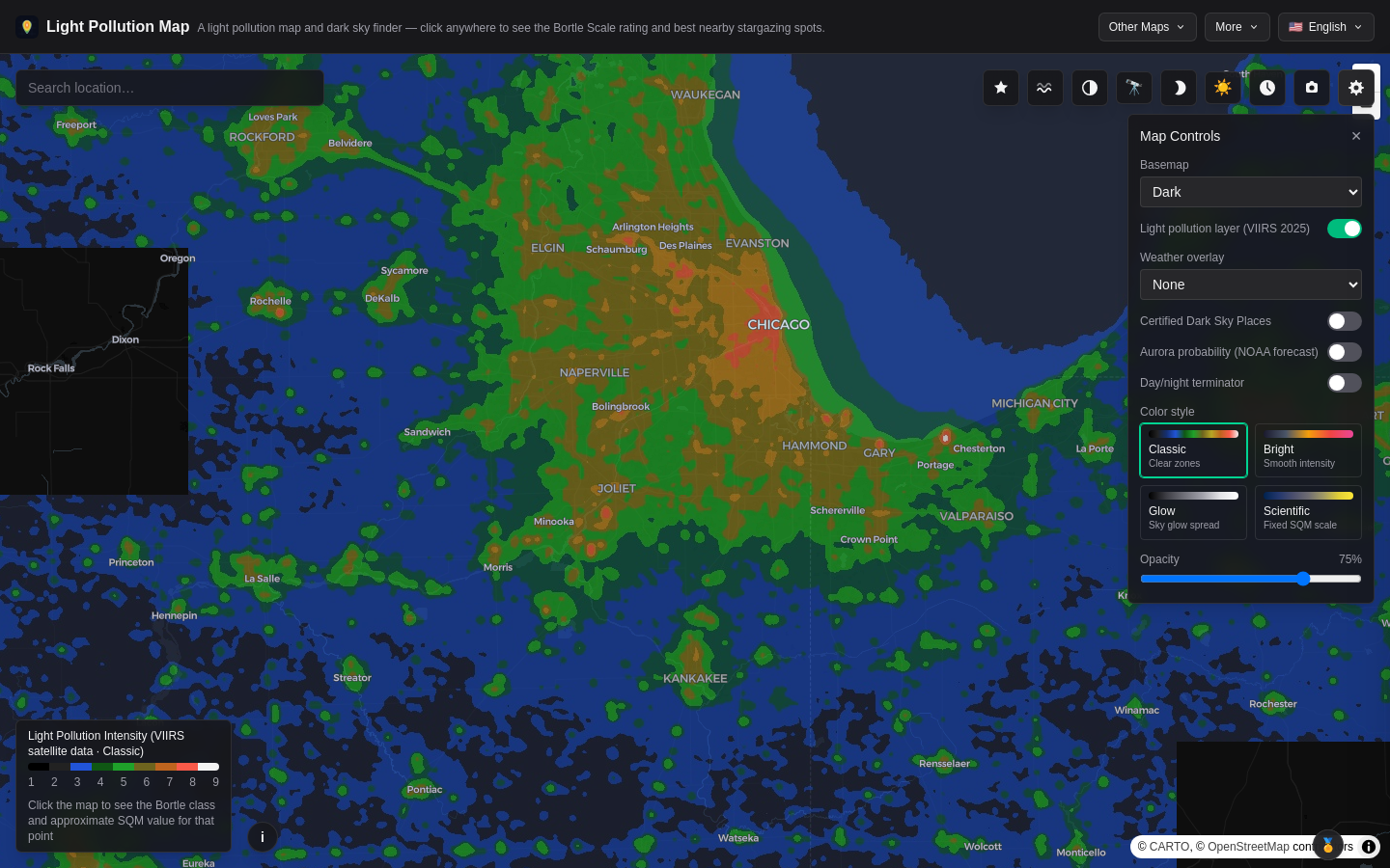 lightpollutionmap.io — 