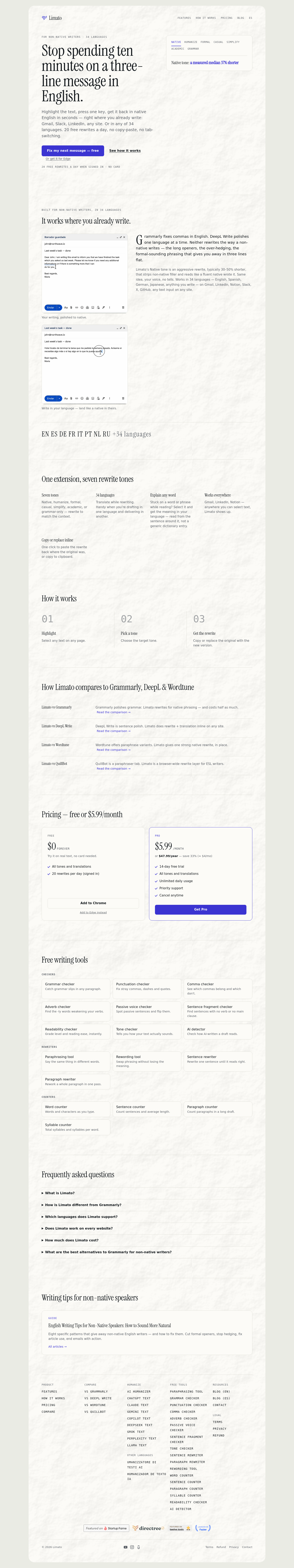 limato.app — 