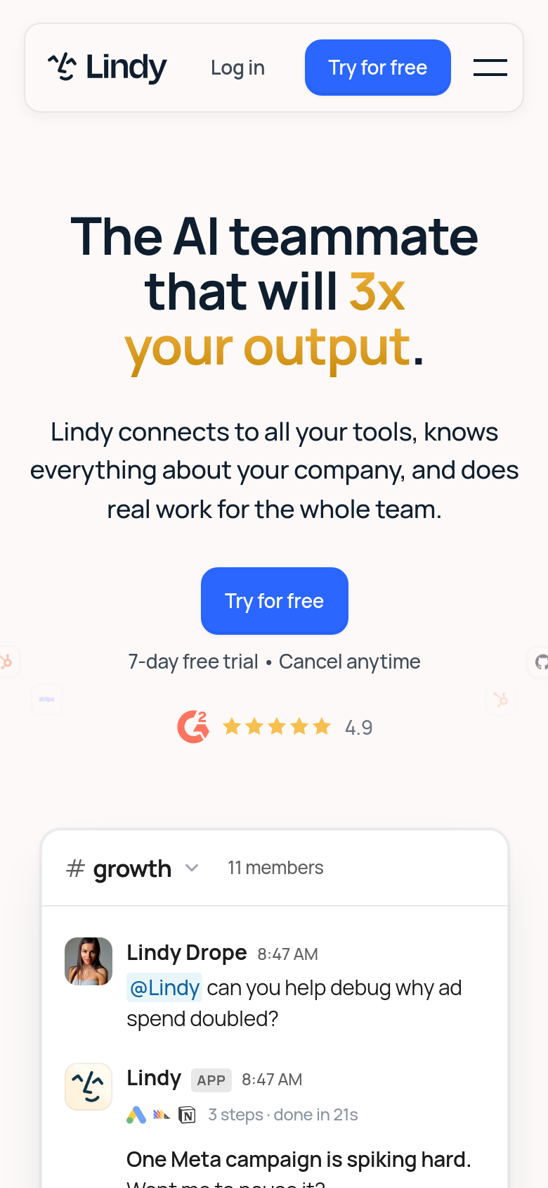 Homepage / Lander