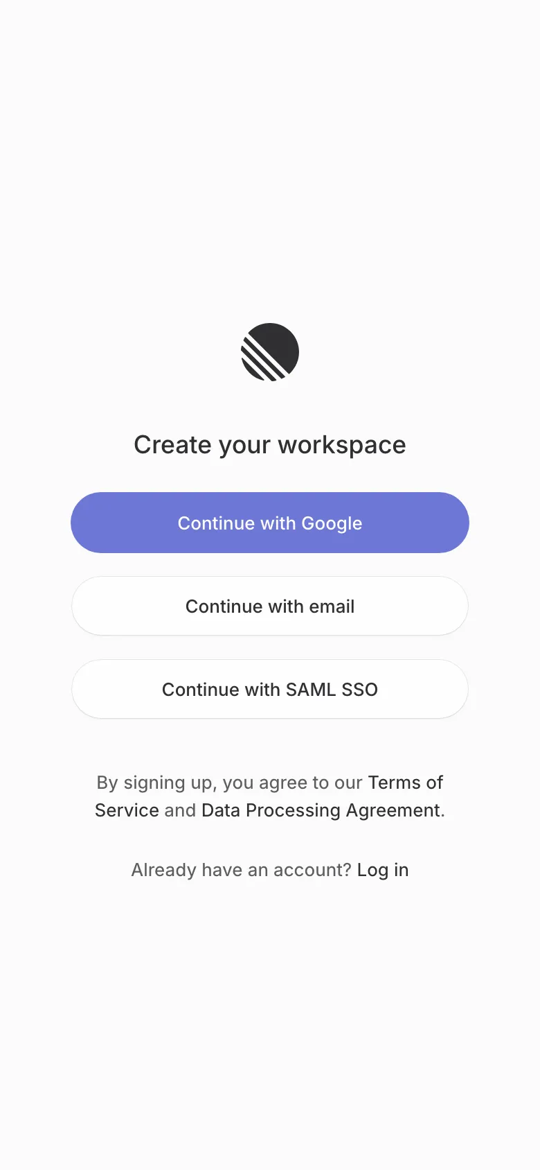 Signup