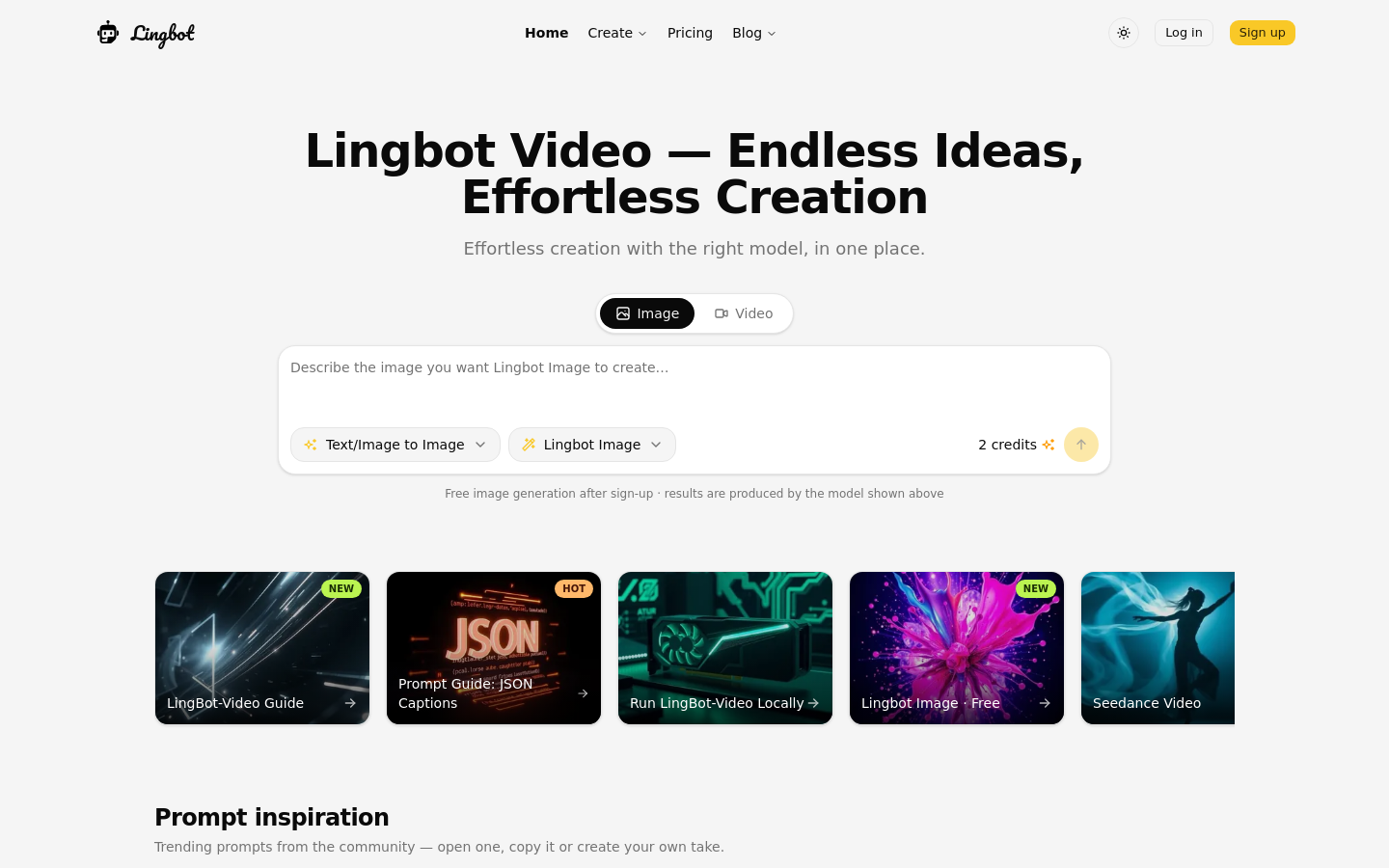 Captured Homepage / Lander