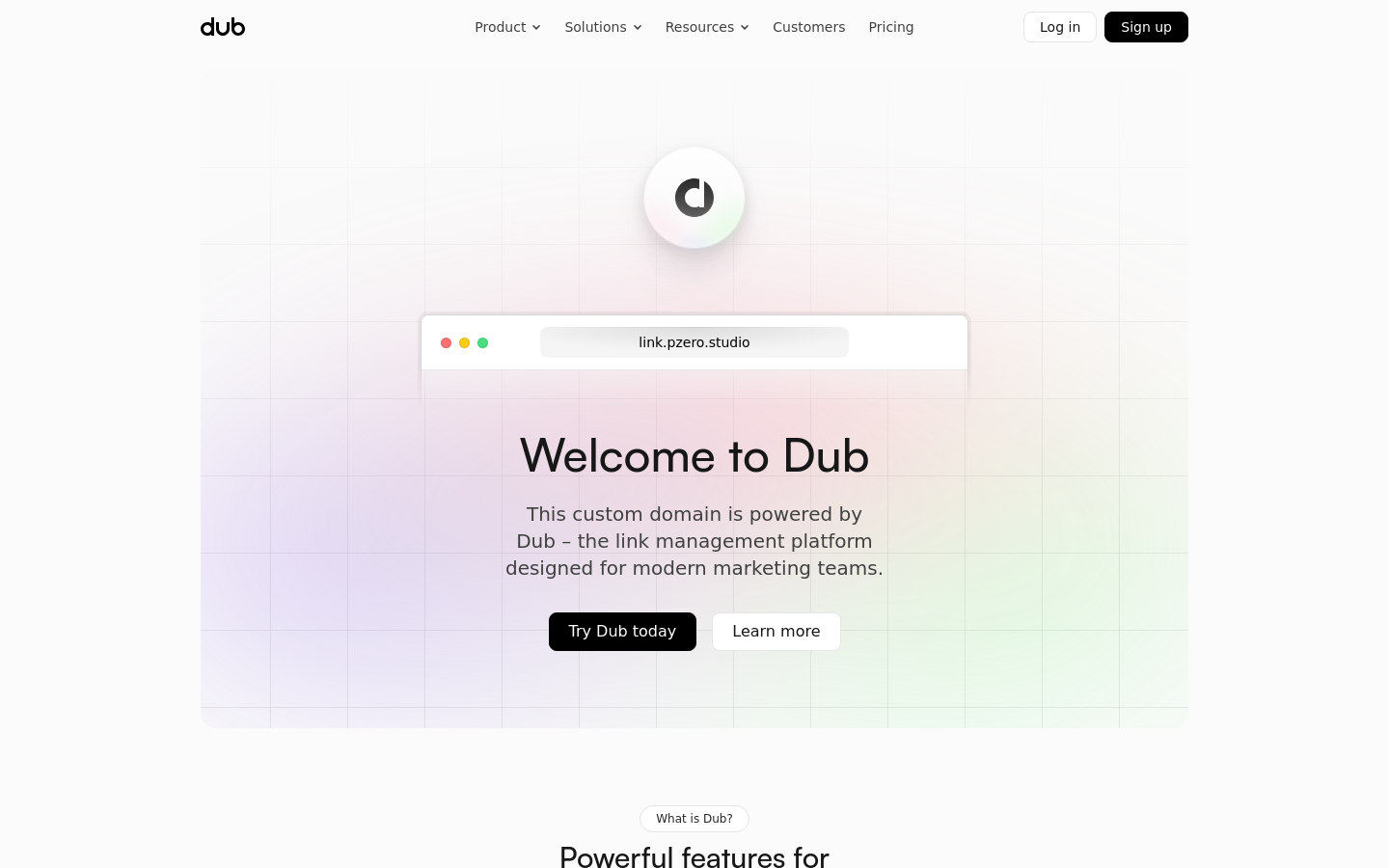 Captured Homepage / Lander