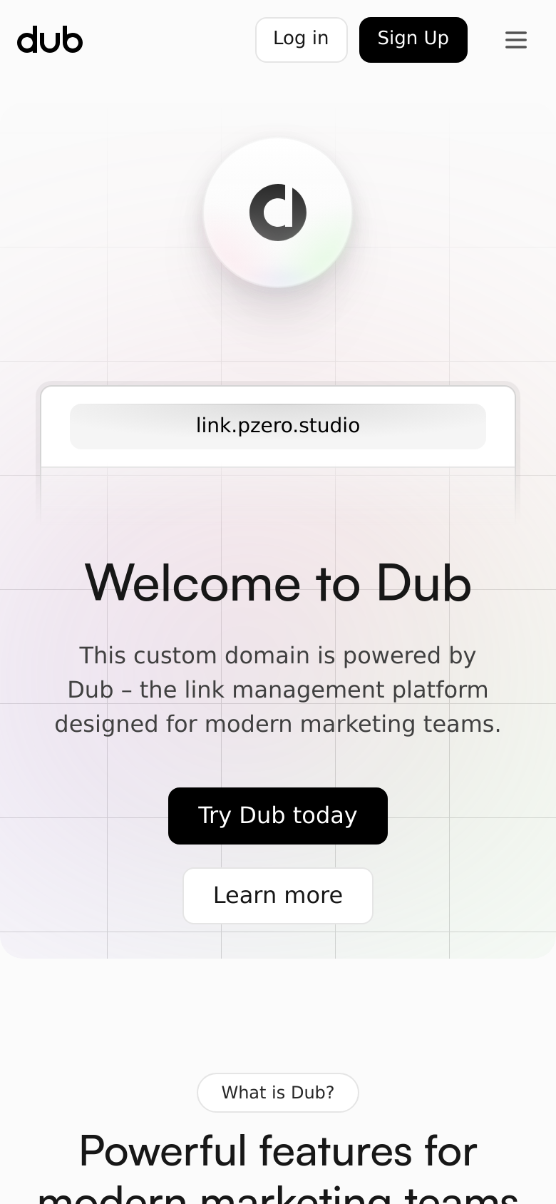Homepage / Lander