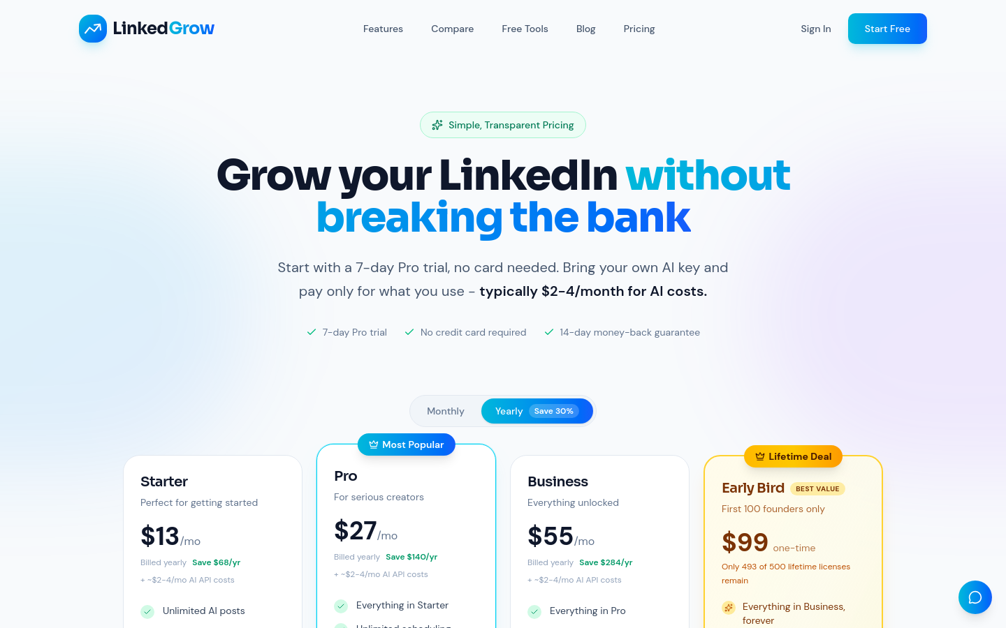 Pricing