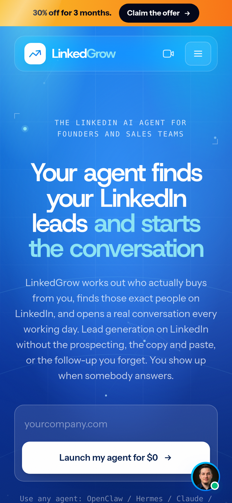 Homepage / Lander