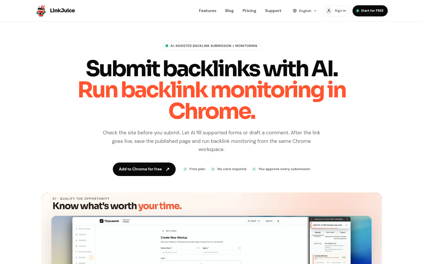 Captured Homepage / Lander