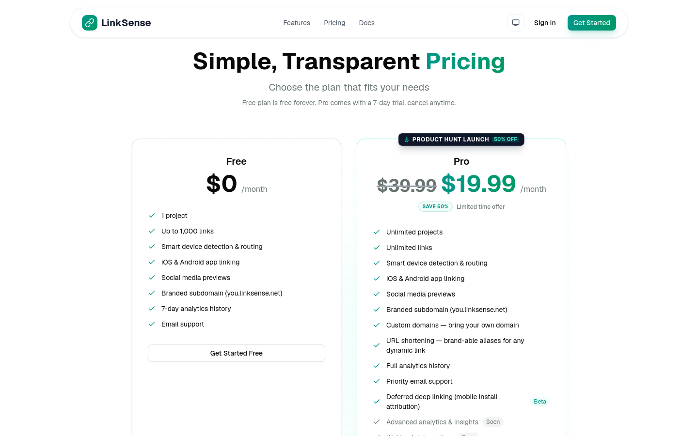 Pricing