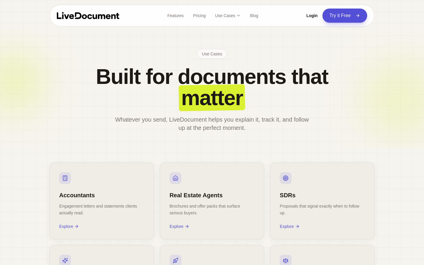 Use Cases