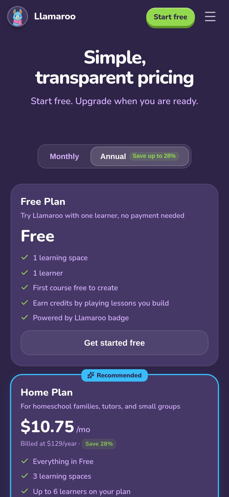 Pricing
