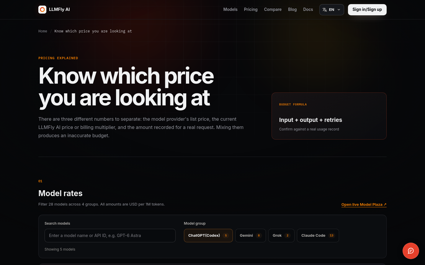Pricing