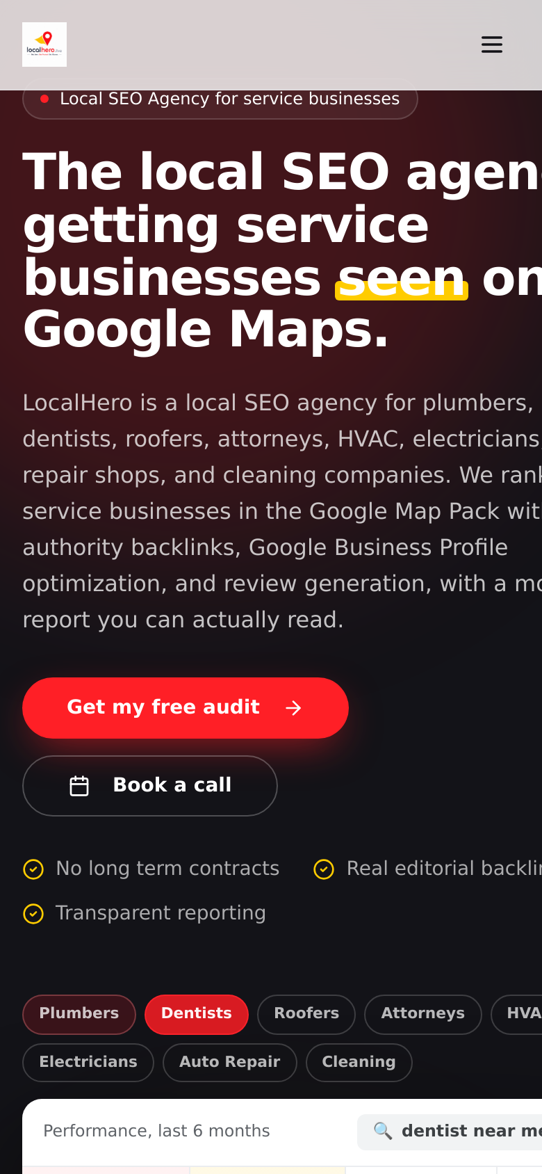 Homepage / Lander
