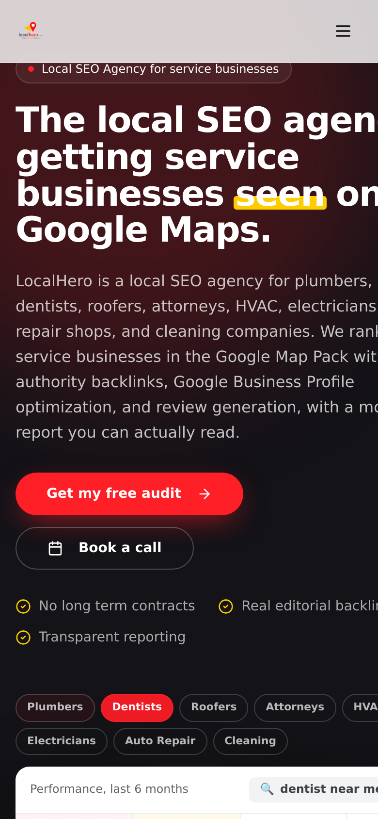 Homepage / Lander