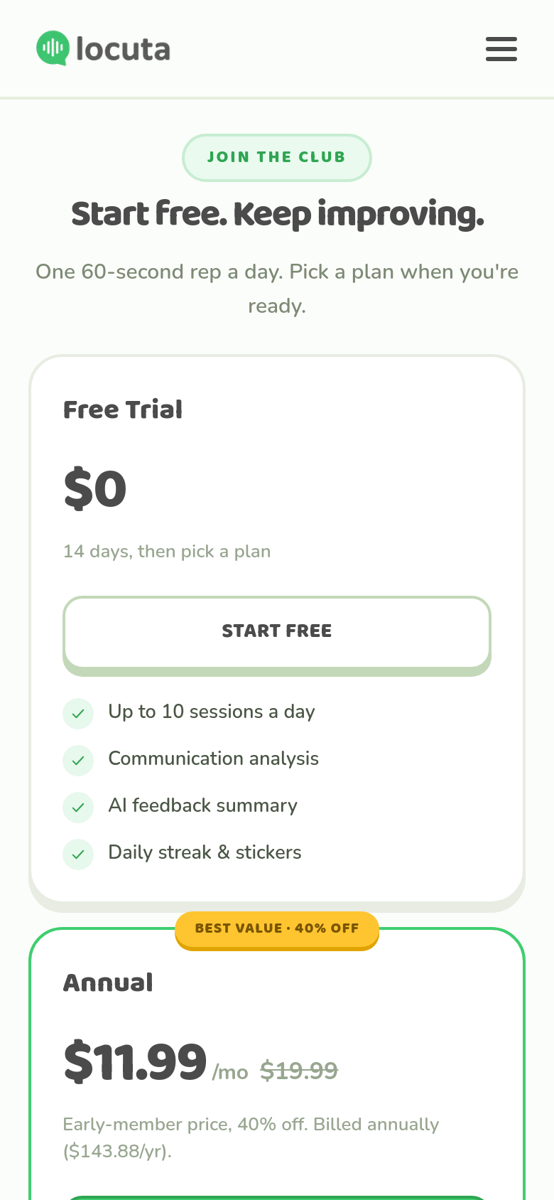 Pricing