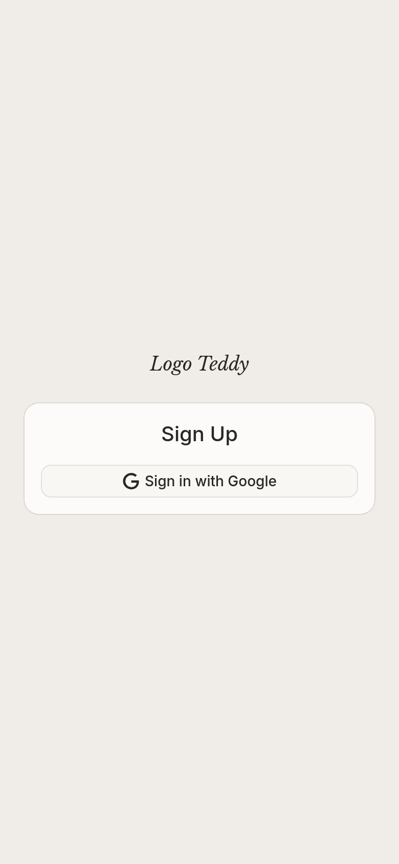 Sign Up