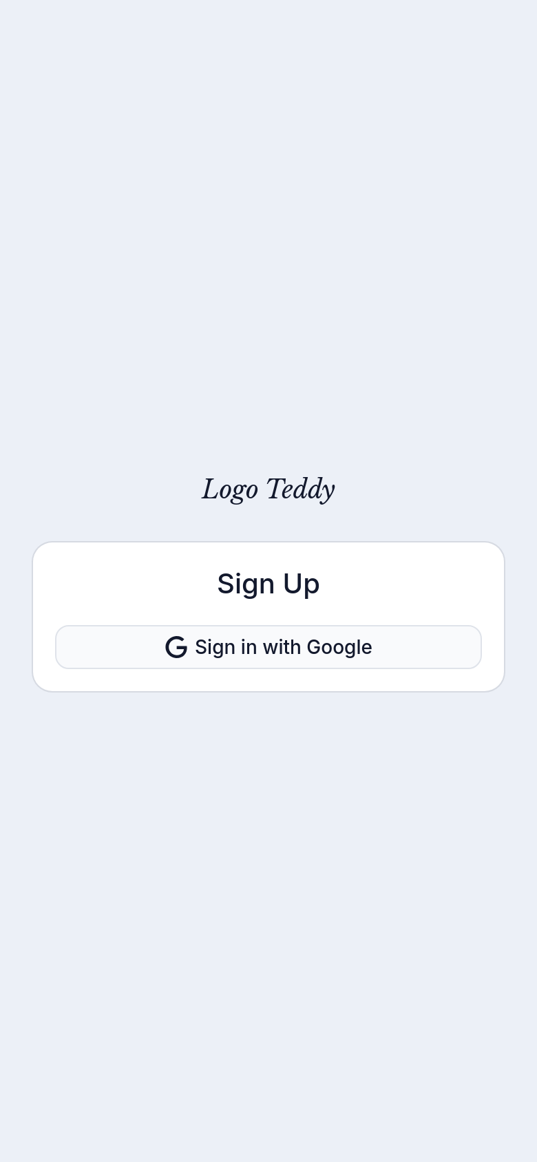 Sign Up
