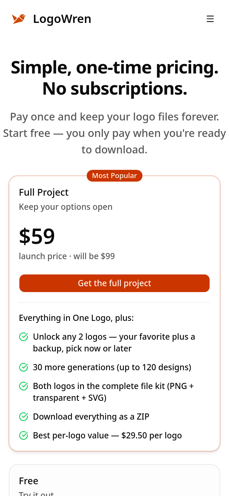 Pricing