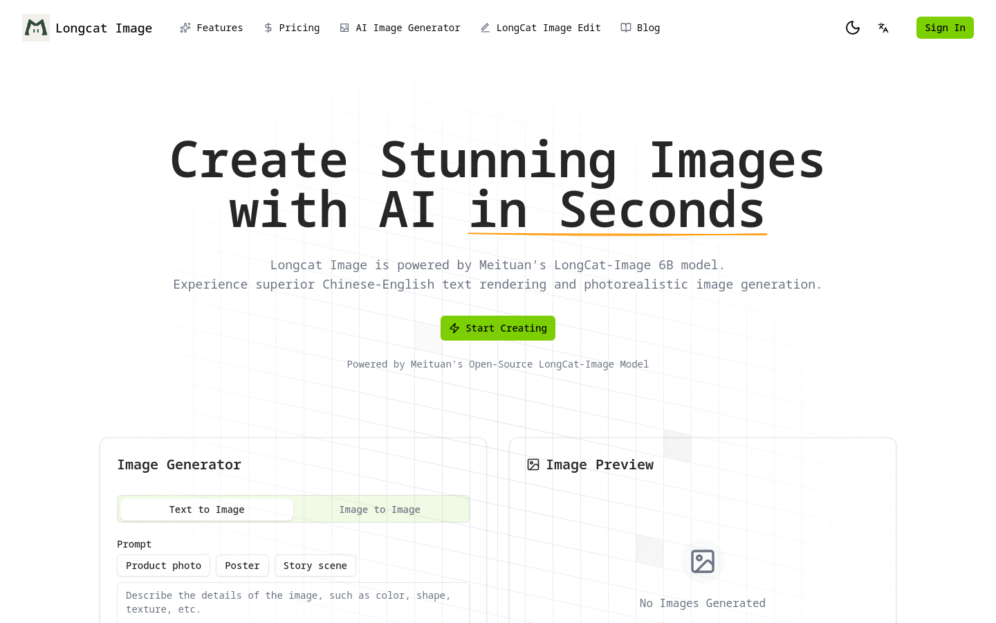 Captured Homepage / Lander