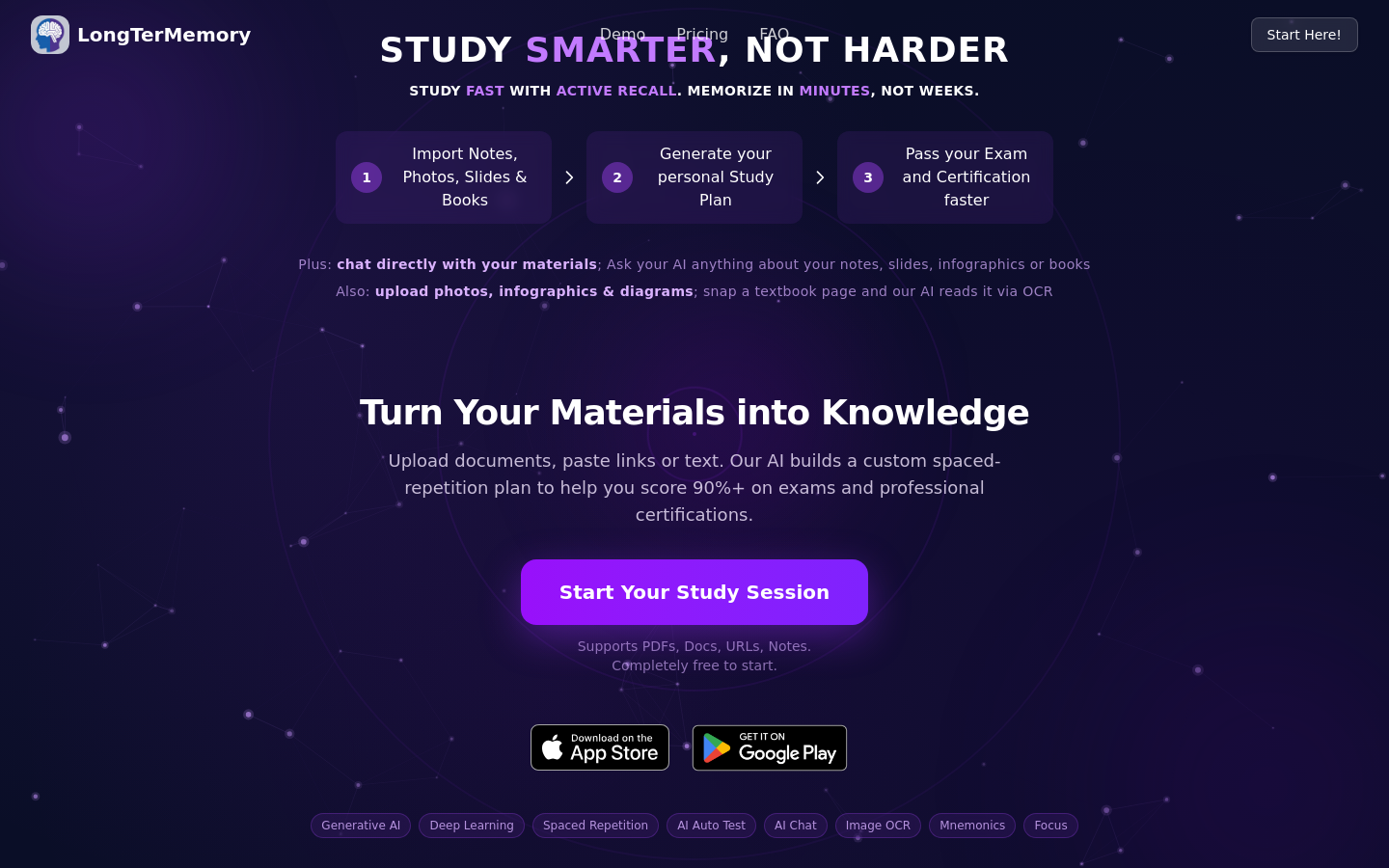 Captured Homepage / Lander