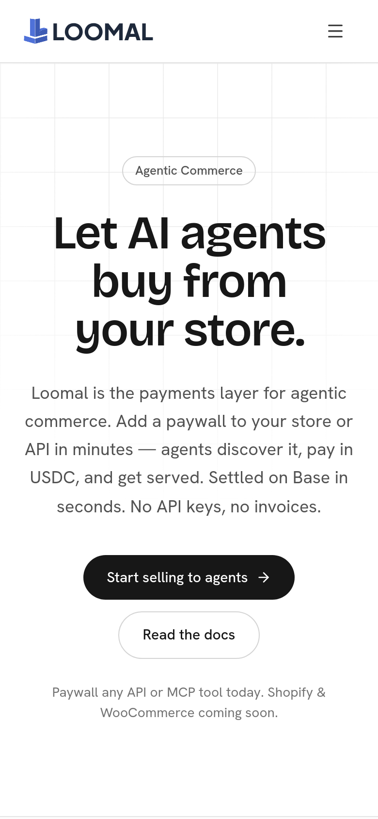 Homepage / Lander