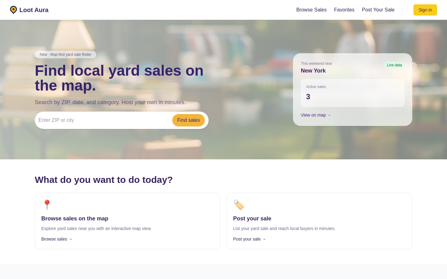Captured Homepage / Lander