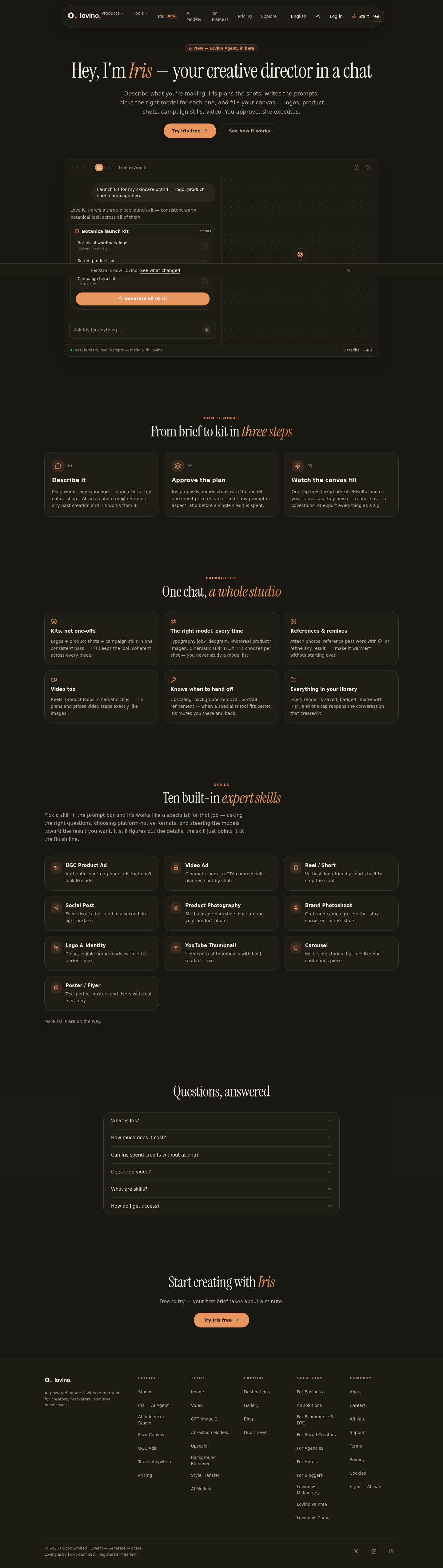 lovino.ai — 