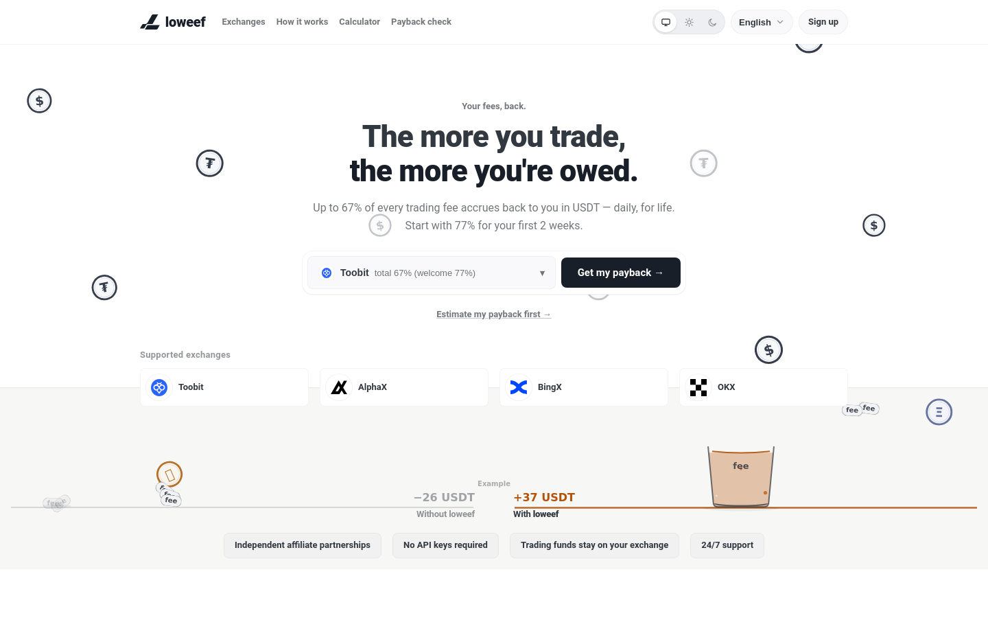 Captured Homepage / Lander