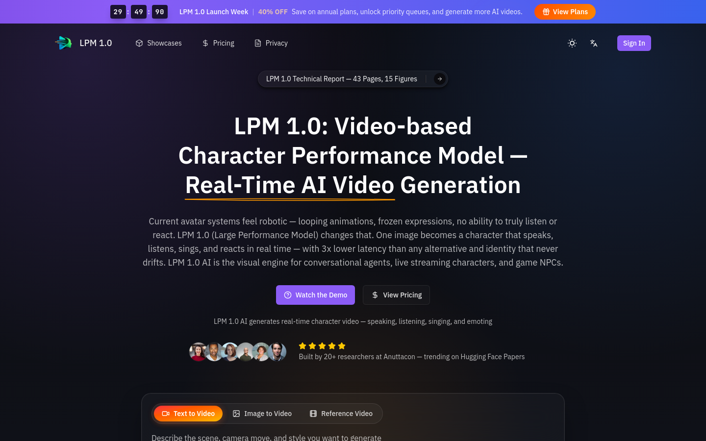 Captured Homepage / Lander