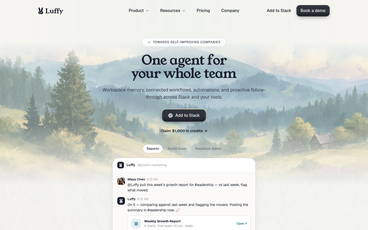 Captured Homepage / Lander