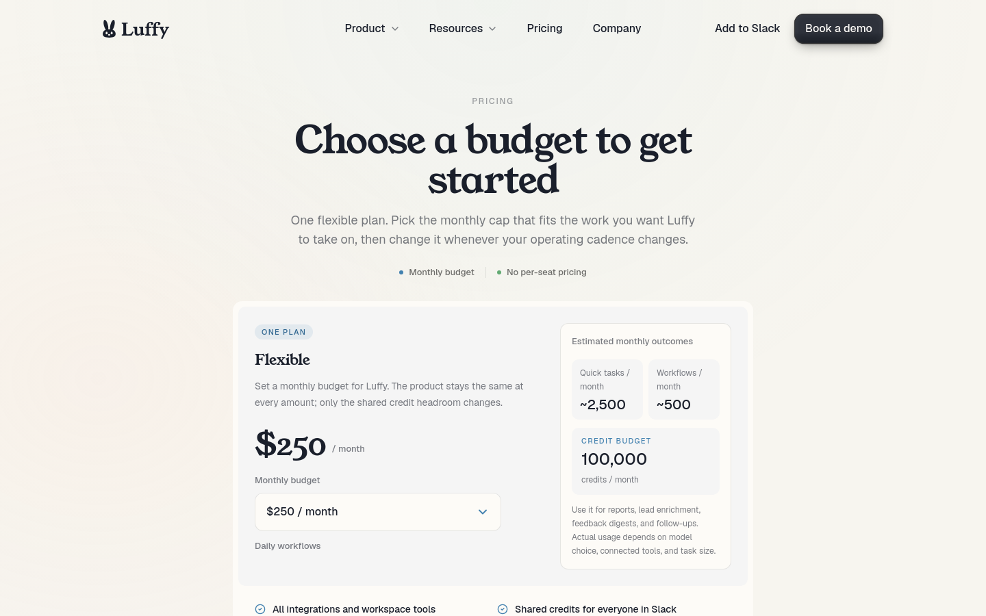 Pricing
