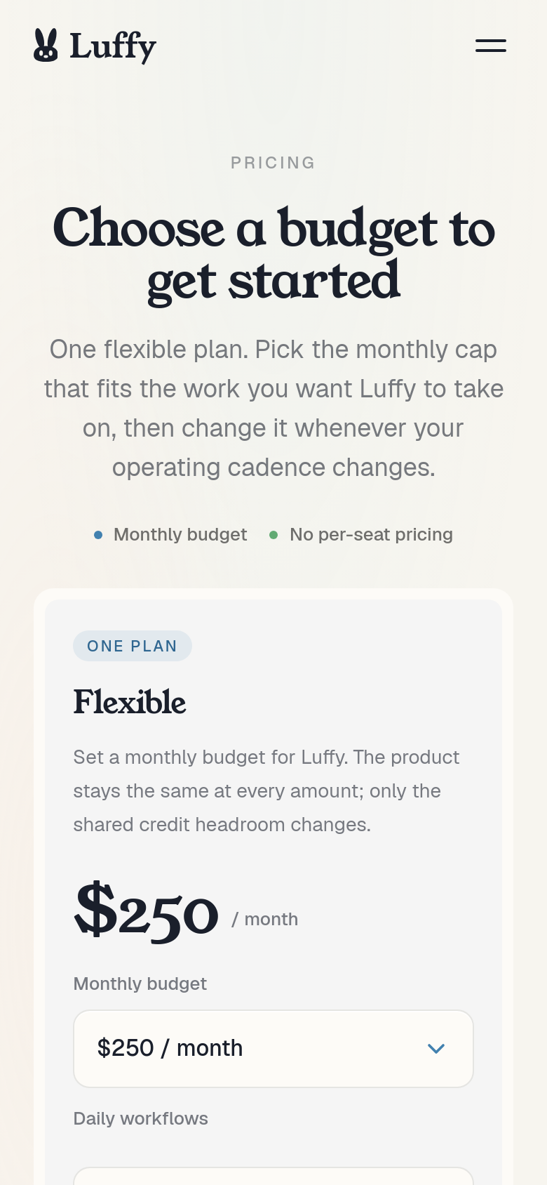 Pricing
