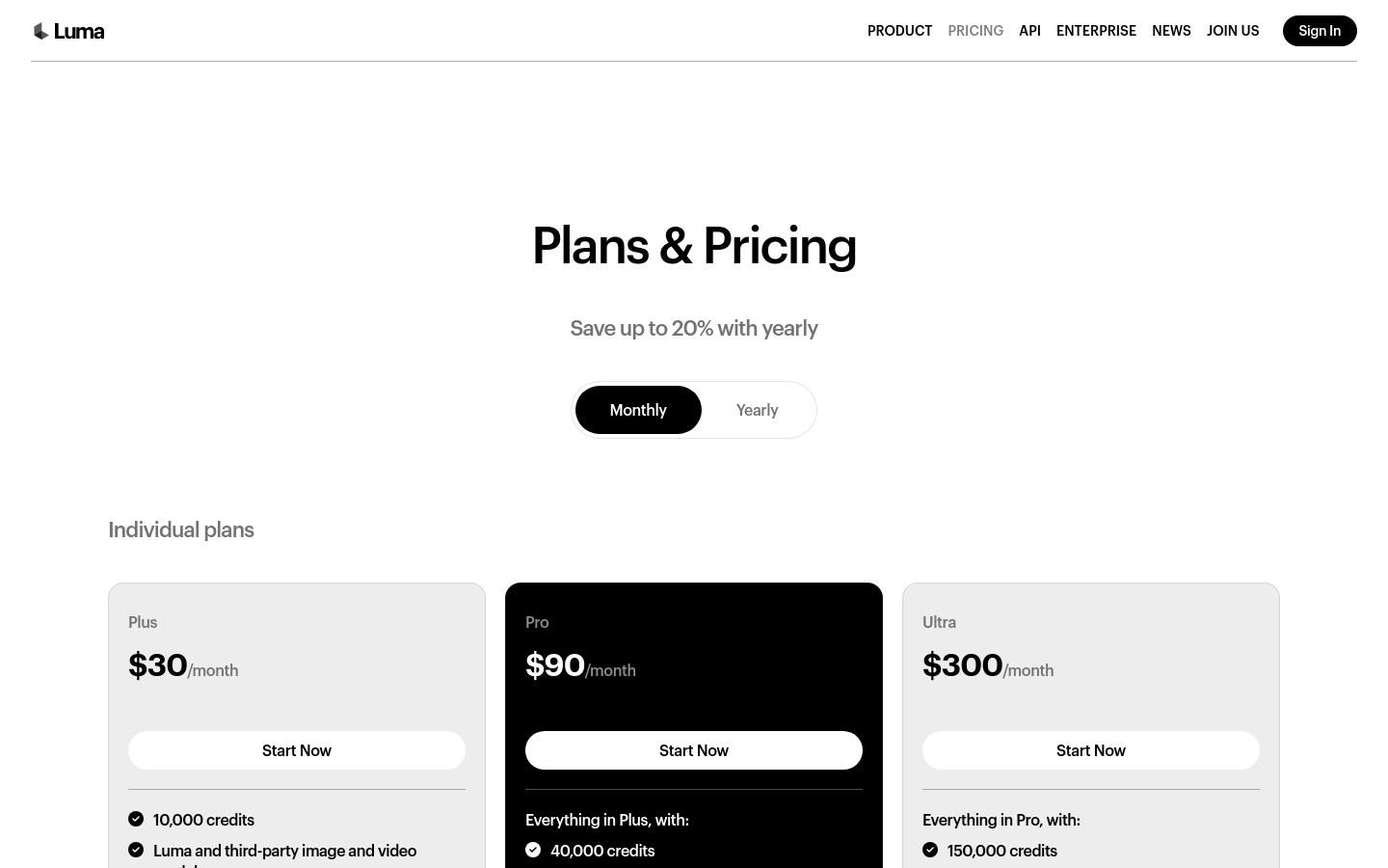 Pricing