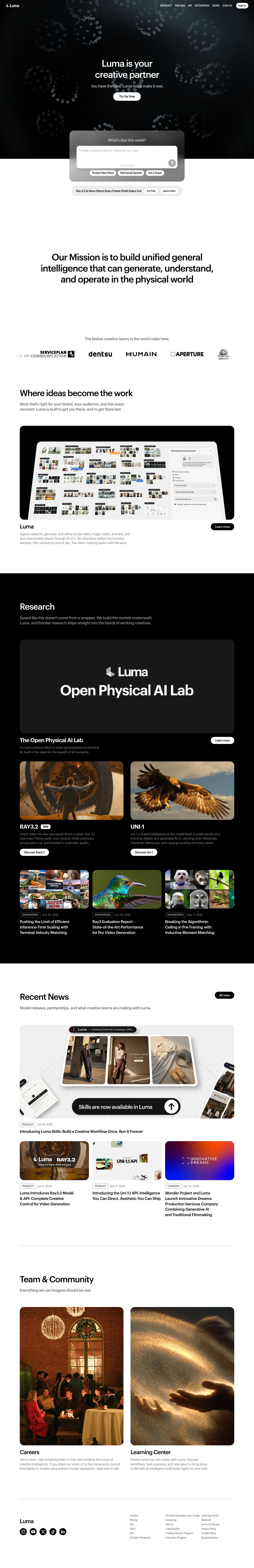 lumalabs.ai — 