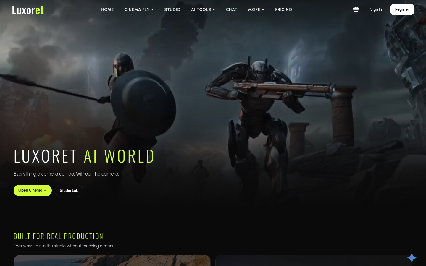 Captured Homepage / Lander