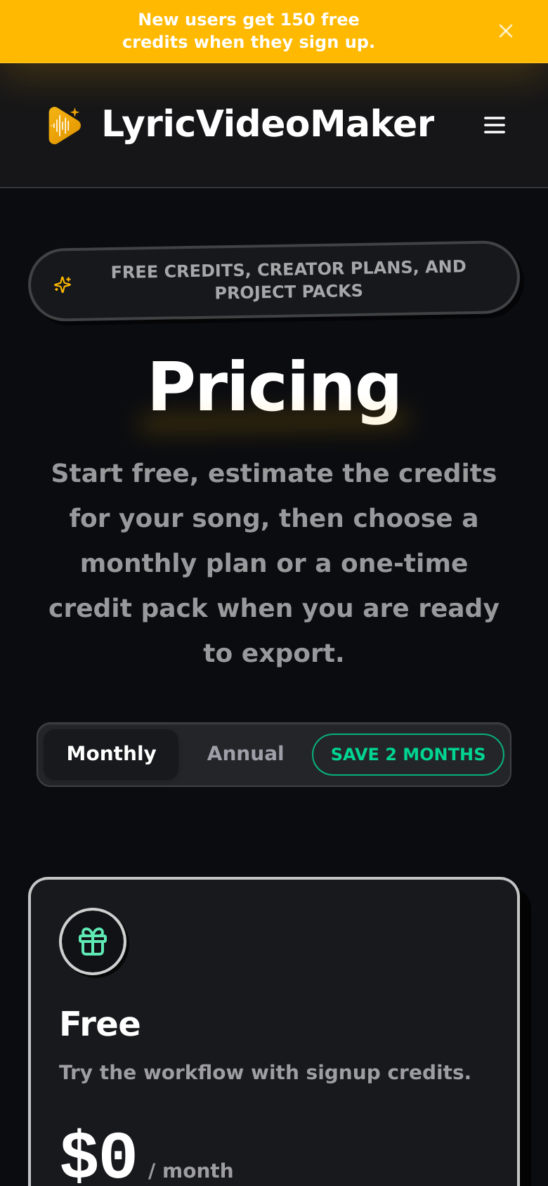 Pricing