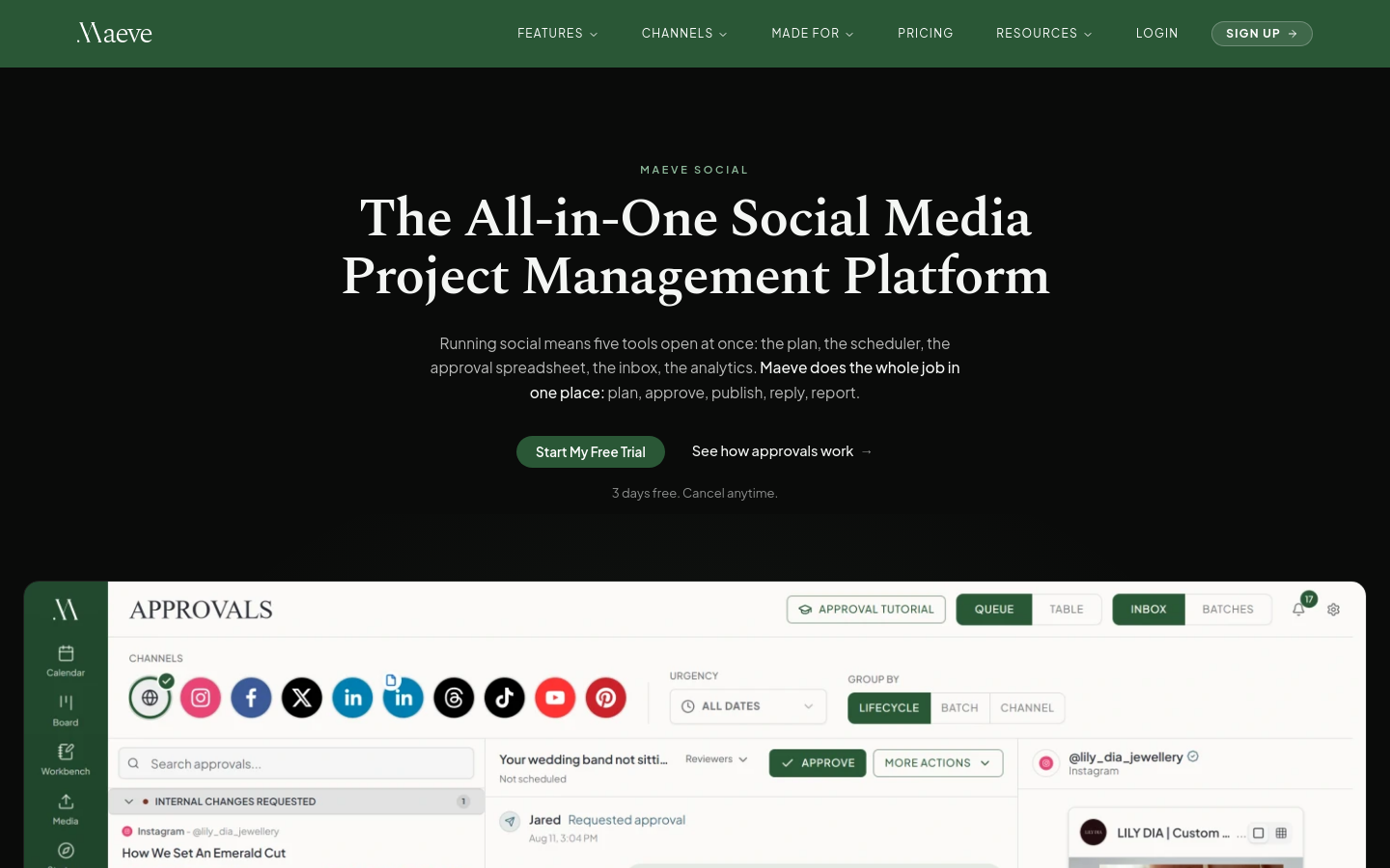 Captured Homepage / Lander