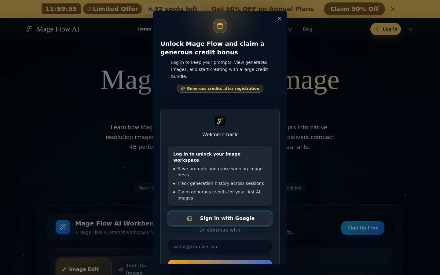 Captured Homepage / Lander