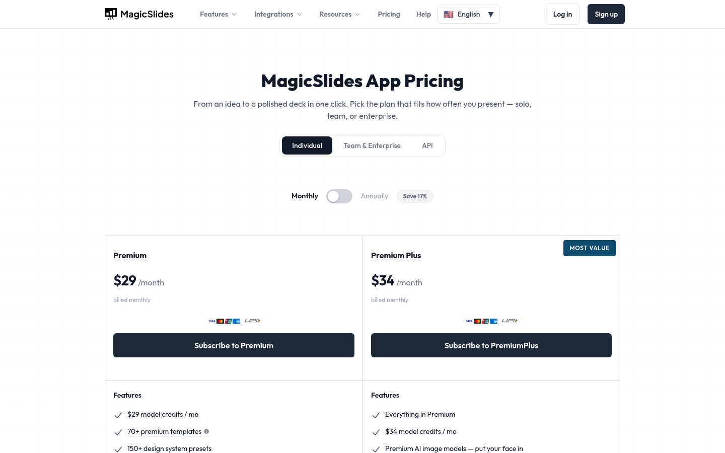 Pricing