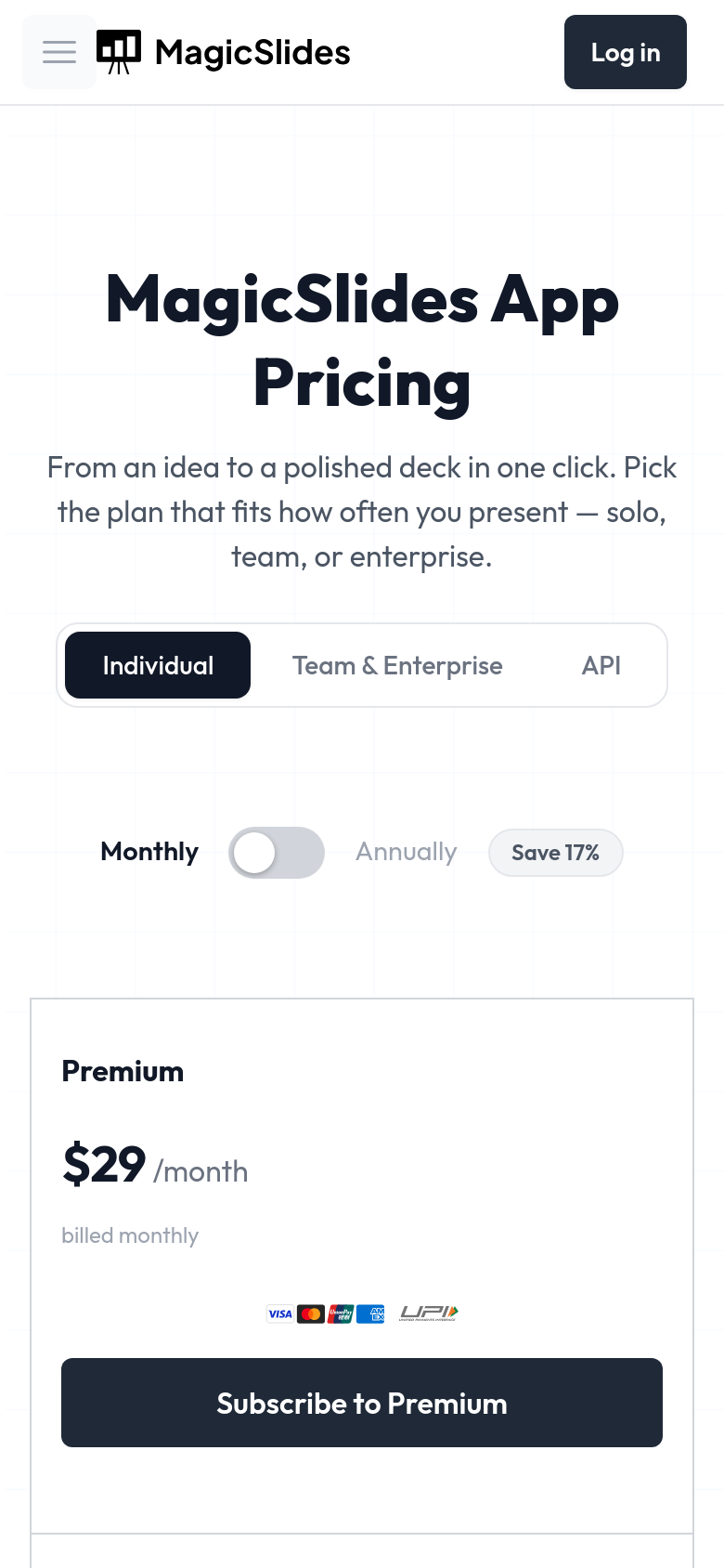 Pricing