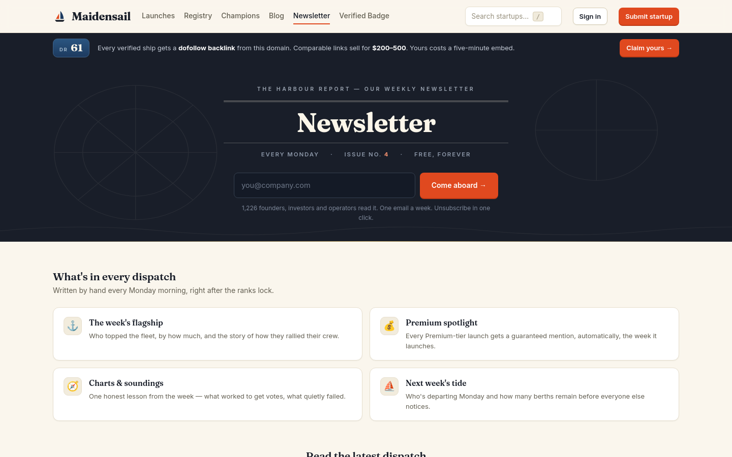 Captured Newsletter